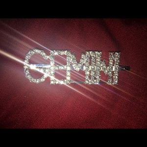 Diamond Gemini Hair Clip